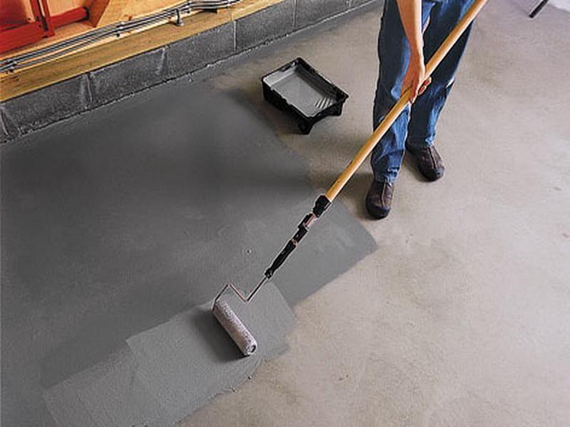Как покрасить состаренный бетон на полах своими руками?